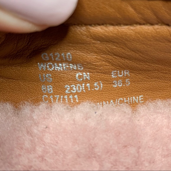 NWOT Coach Roccasin Slip On Sherpa Lined Moccasins - Picture 9 of 10